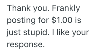 Screenshot 2025 06 16 at 2.06.23 AM Man Keeps Seeing Fake $1 Listings Online, So He Came Up With The Perfect Reply To Annoy The Sellers